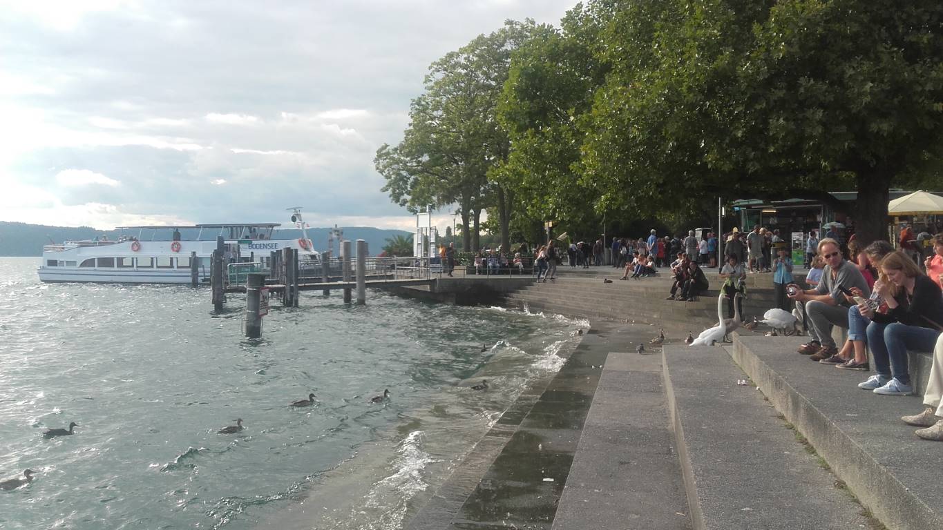 Überlinger See am Landungsplatz